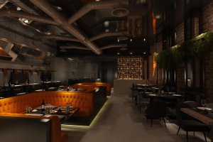 Así será Alquímico, el nuevo restaurante de la Puerta Purchena.