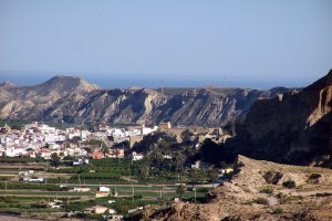 El núcleo urbano de Cuevas del Almanzora ronda los 7.000 habitantes.