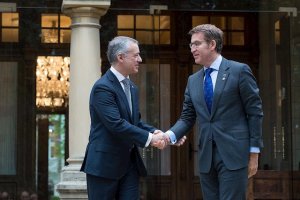 Imagen de archivo de los dos presidentes autonómicos.