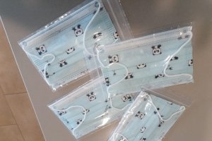 Mascarillas infantiles.