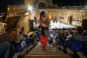 Vuelven los espectáculos a la Alcazaba de Almería. En la imagen, durante una actuación de las Jornadas del Siglo de Oro.