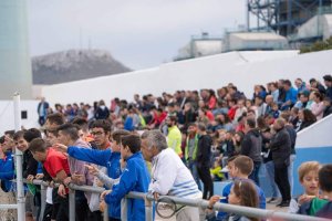 La afición del Carboneras espera ver también al equipo femenino.