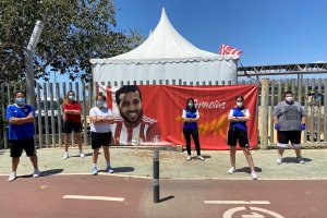 El equipo de la Fundación UDA en el Mediterráneo.