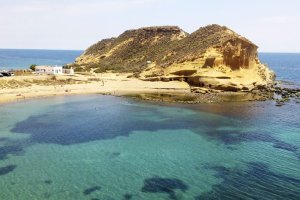 Playa Los Cocedores, en San Juan de los Terreros, de Pulpí.