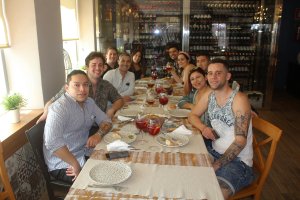 Foto tomada el pasado lunes en el interior de un local en la capital almeriense.