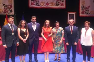 Investidura de Francisca Fernández como alcaldesa de Huércal-Overa.