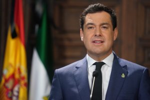 Moreno, durante la reunión de presidentes de este domingo.