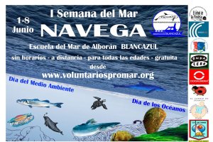 Cartel I Semana del Mar de la Asociación PROMAR.