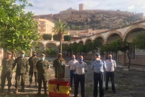 Acto en el Patio de los Naranjos