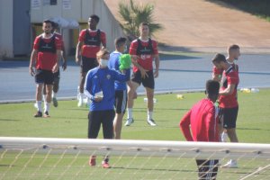 El míster busca el mejor once para Albacete.