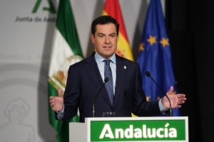 Juanma Moreno, presidente de la Junta de Andalucía.