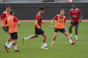 Partidillo de entrenamiento para cerrar la cuarta semana de trabajo.