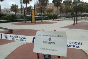 Uno de los parques infantiles de la capital almeriense.