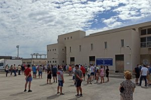 Concentración celebrada en Carboneras el domingo.