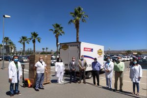 La unión de los empresarios de juego almerienses y Veramatic ha hecho posible la donación.