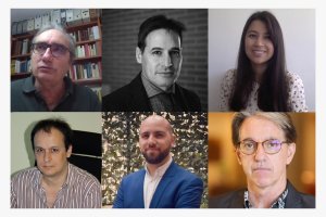 Andrés S. Picón, Pablo Casanova, Gloria Román, Rafael Quirosa-Cheyrouze, Juan Fco. Colomina y Julián Casanova participan en ‘Haciendo Historia’.
