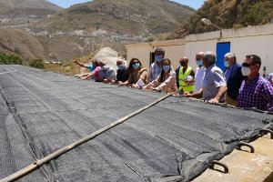 Visita de las autoridades a las obras.