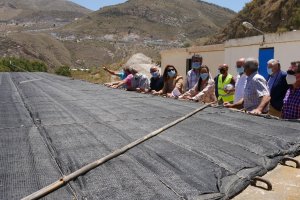 Los trabajos, con una inversión de más de 2 millones, beneficiarán a agricultores de Adra y Berja.