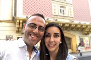 Moisés Iniesta y Ana María Baeza