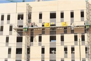 Imagen de archivo de trabajo en un edificio destinado a viviendas. Imagen: Junta de Andalucía