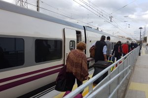 Estación de tren de Huércal.