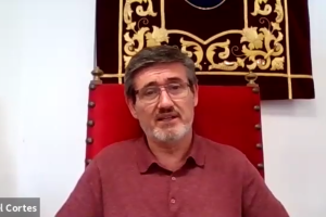 Intervención del alcalde de Adra, Manuel cortés en el ‘Webinar’ de LA VOZ