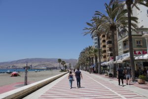 Imagen del Paseo Marítimo de Almería.