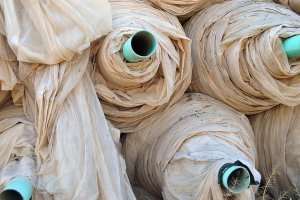 Plásticos agrícolas.