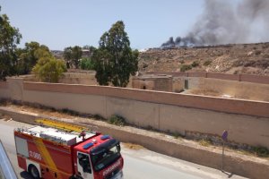Los bomberos acuden a la alerta