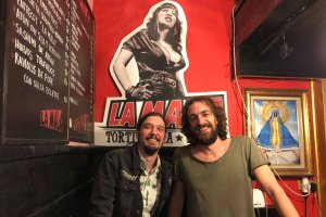 Guillermo Chao, a la derecha, con su socio Pablo Asensio.