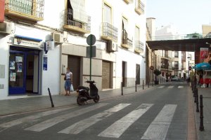 Administración número 3 de Adra, en la calle Natalio Rivas.