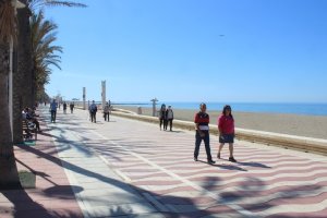 Imagen de archivo del Paseo Marítimo de Almería.