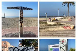 Foto de los actos difundida en el Twitter del Consistorio.