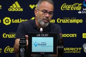 Álvaro Cervera, entrenador del Cádiz.