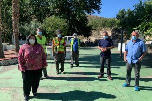 En Cóbdar el PFEA ejecutará labores de desbroce y limpieza en varios puntos del municipio.