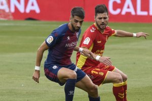 Máxima intensidad en el partido de El Alcoraz.