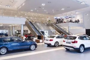 Imagen de un concesionario.