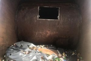 El camión tenía un doble fondo para ocultar la droga.