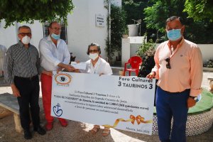 El Foro Cultural 3 Taurinos 3 entregó su donativo a la Casa de Nazaret.