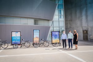 El alcalde de Roquetas de Mar, Gabriel Amat, junto a los concejales.