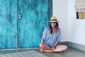 Un verano algo diferente para Isabel Jiménez que posa en su perfil de instagram.