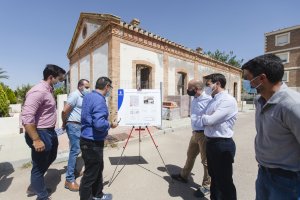 Diputación y Huércal-Overa convertirán la antigua Estación en epicentro del ocio y deporte al aire libre.