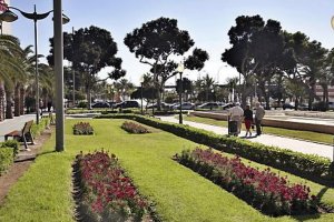 Parque Nicolás Salmerón, una de las principales zonas verdes de la ciudad