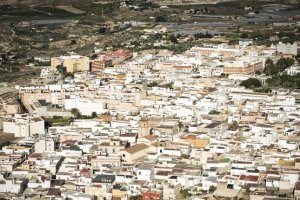 Imagen panorámica de Alhama de Almería.