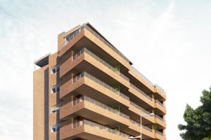 Residencial Vega Playa con tan solo 19 viviendas.