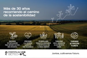 Fertinagro, más de 30 años recorriendo el camino de la sostenibilidad.