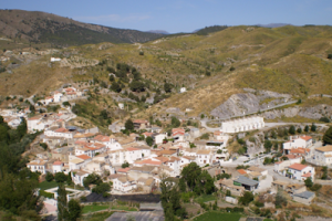 Imagen panorámica de Alcóntar.