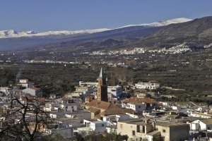Vista panorámica de Fondón.