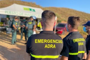 Búsqueda del desaparecido en Adra.