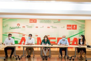 Susana Díaz ha estado hoy en Almería.